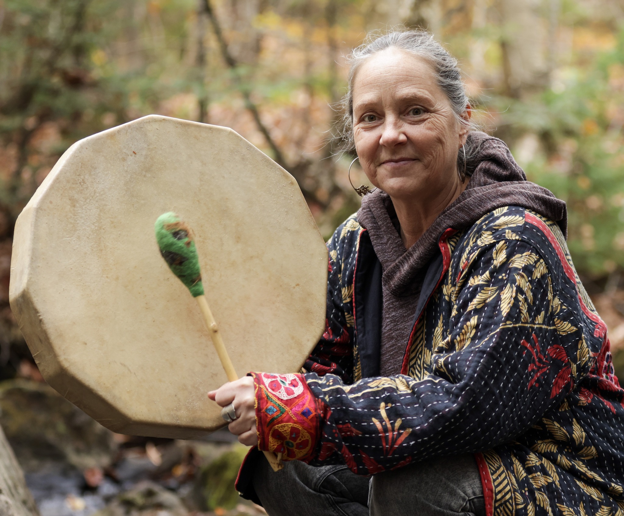 Gita-shamanic-circle-drum-awakening-touch