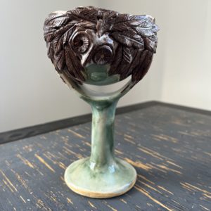 Bol de fumigation - chauldron hibou